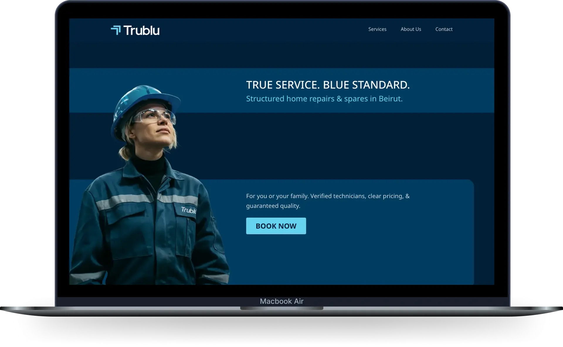 Trublu — desktop preview